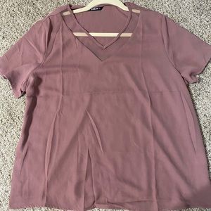 Pink top, SHEIN, size large